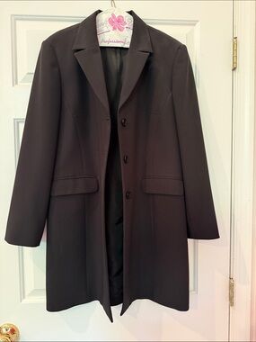 Sisley Black Single-Breasted Jacket